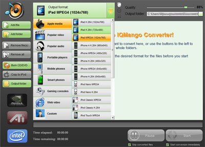 Free iPad Video Converter - IQmango